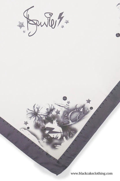 Bowie Space Odyssey Scarf - Polkadots & Moonbeams LABlack Cake ClothingBowie Space Odyssey Scarf