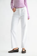 BP495J Stretchy Straight - Polkadots & Moonbeams LAJust Black DenimWhite25BP495J Stretchy Straight