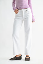 BP495J Stretchy Straight - Polkadots & Moonbeams LAJust Black DenimWhite25BP495J Stretchy Straight