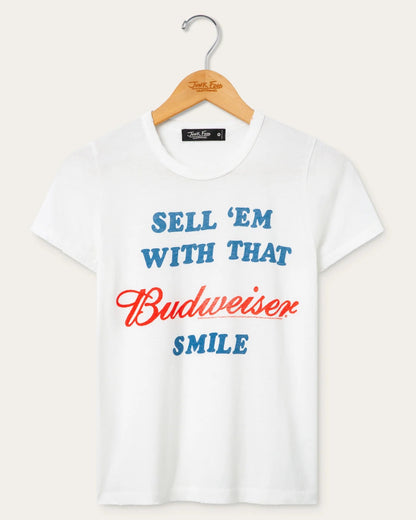 Budweiser Smile - Polkadots & Moonbeams LAJunk FoodSBudweiser Smile