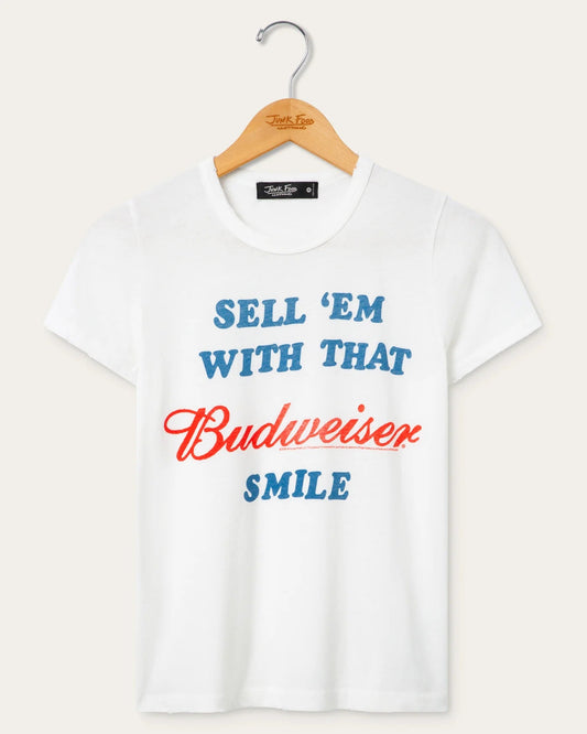 Budweiser Smile - Polkadots & Moonbeams LAJunk FoodSBudweiser Smile
