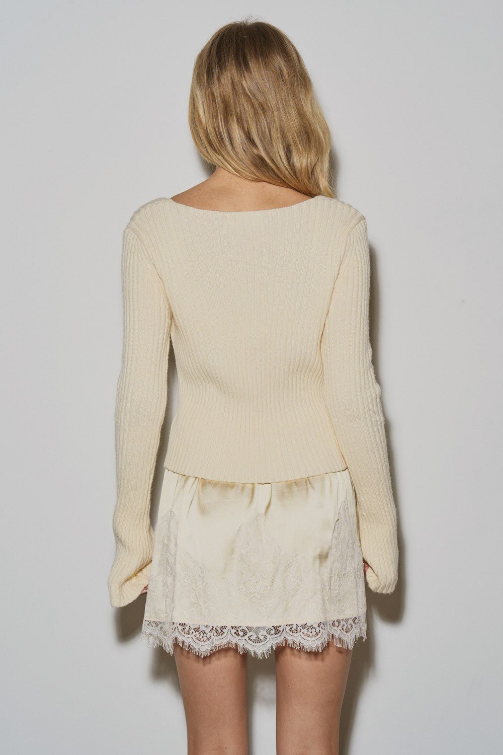 Butter Lace Mini Skirt - Polkadots & Moonbeams LABeige BotanyBUTTERSButter Lace Mini Skirt