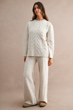 Sunday Cable Knit Sweater