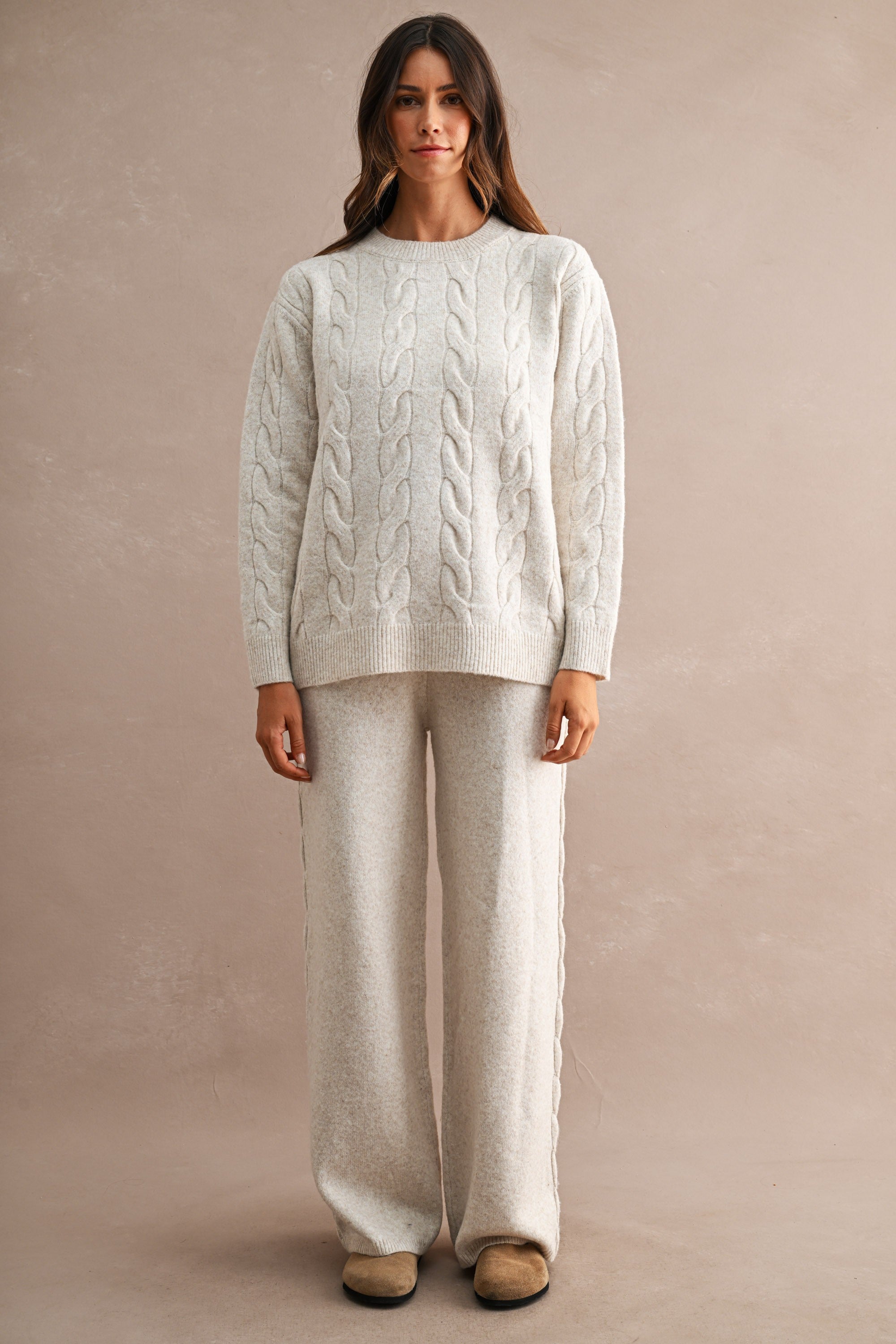 Sunday Cable Knit Sweater