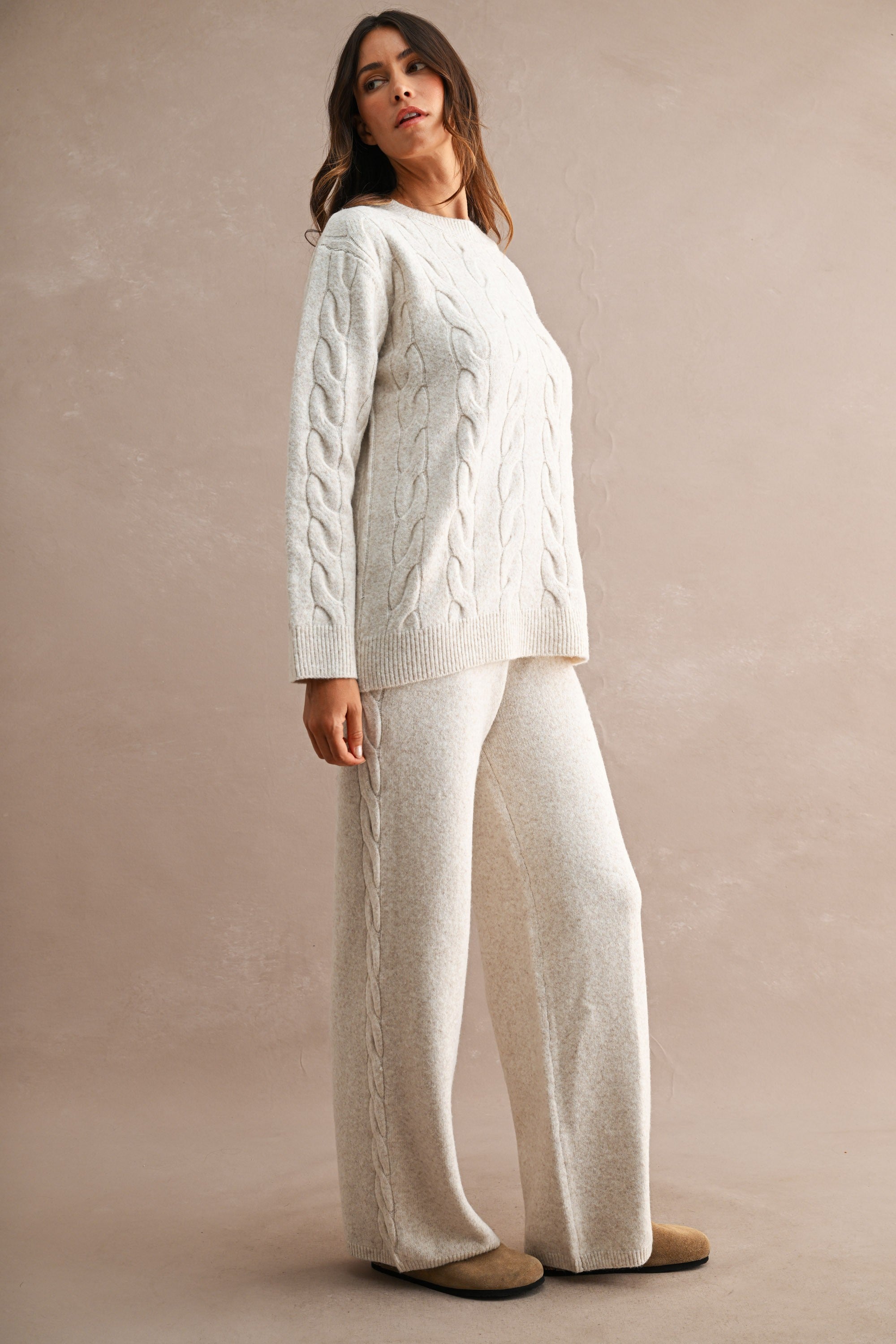 Sunday Cable Knit Sweater