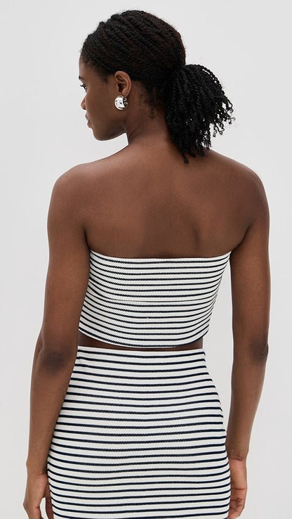 Caffari Stripe Tube Top - Polkadots & Moonbeams LAZ SUPPLYXSCaffari Stripe Tube Top
