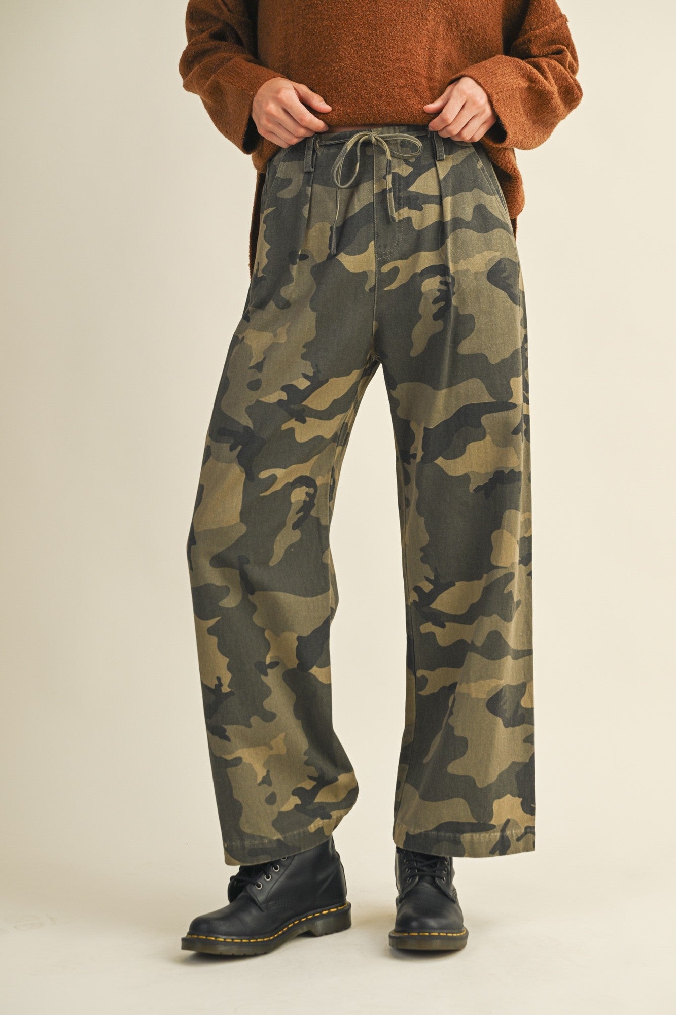 Camo Tie Pants - Polkadots & Moonbeams LAPolkadots & MoonbeamsSCamo Tie Pants