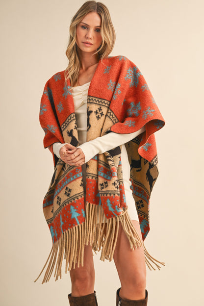 Fringe Holiday Cape