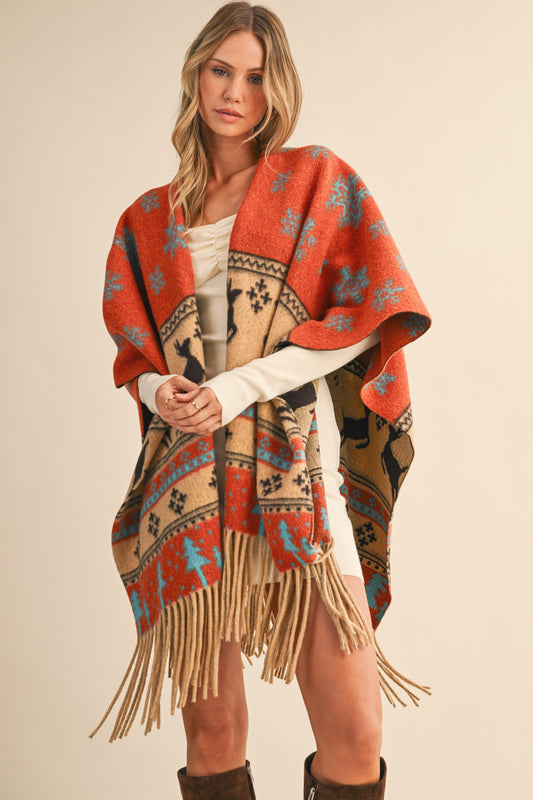 Fringe Holiday Cape