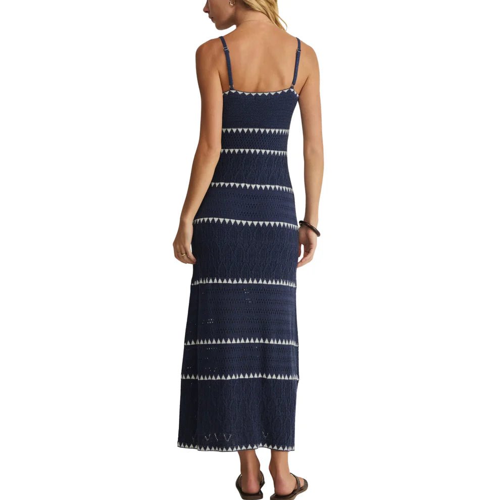 Catamaran Striped Maxi - Polkadots & Moonbeams LAZ SUPPLYwhite/navyXSCatamaran Striped Maxi