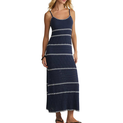 Catamaran Striped Maxi - Polkadots & Moonbeams LAZ SUPPLYwhite/navyXSCatamaran Striped Maxi