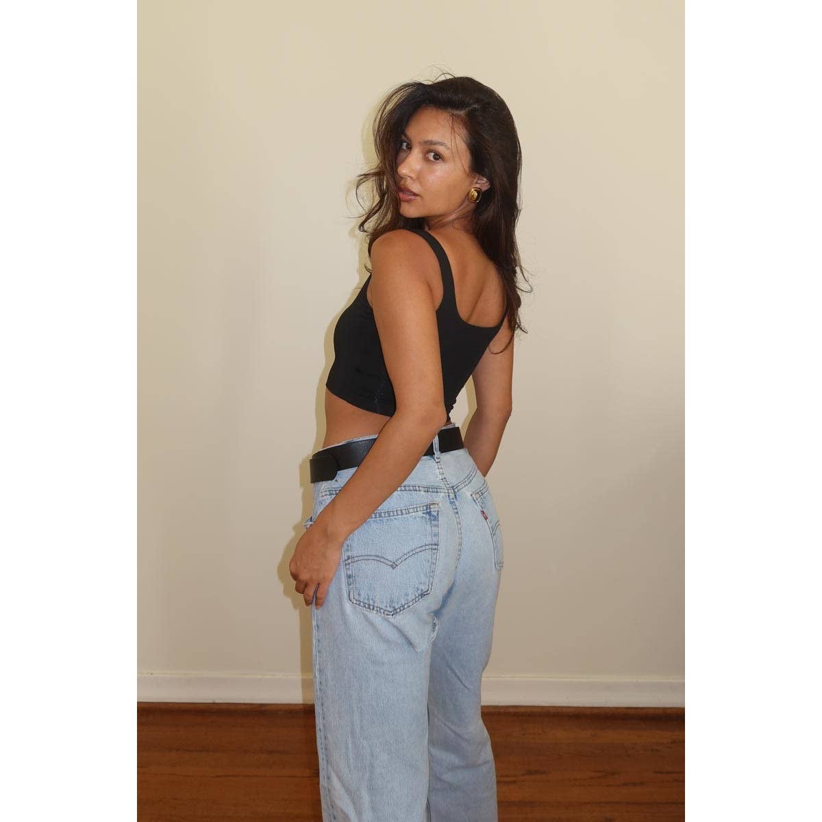 Double Layered Crop Tank