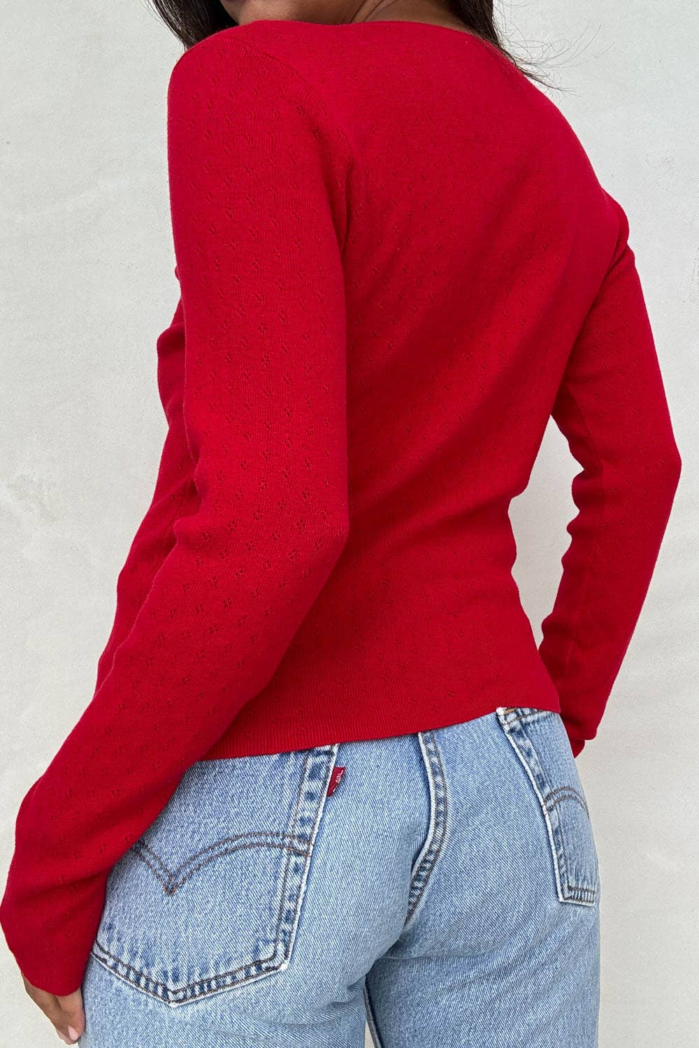 Lisa Pointelle Cardigan