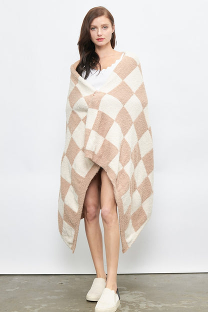Checkered Throw Blanket