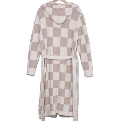 Luxe Check Robe