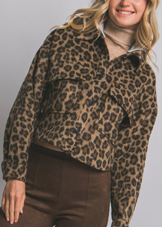 Leopard Shacket