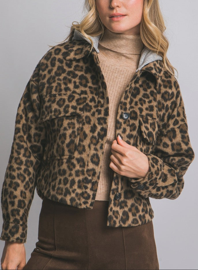 Leopard Shacket