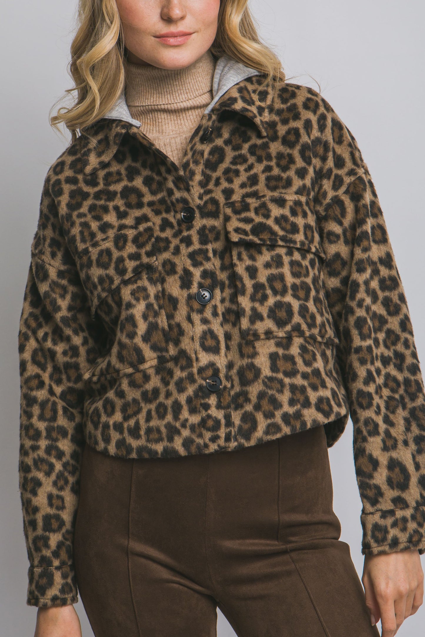 Leopard Shacket