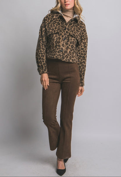 Leopard Shacket