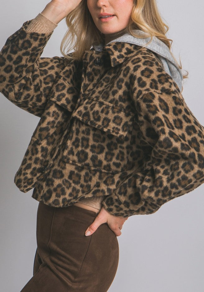 Leopard Shacket