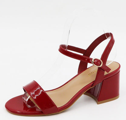 Cherry Patent Mule - Polkadots & Moonbeams LABambooRed6Cherry Patent Mule