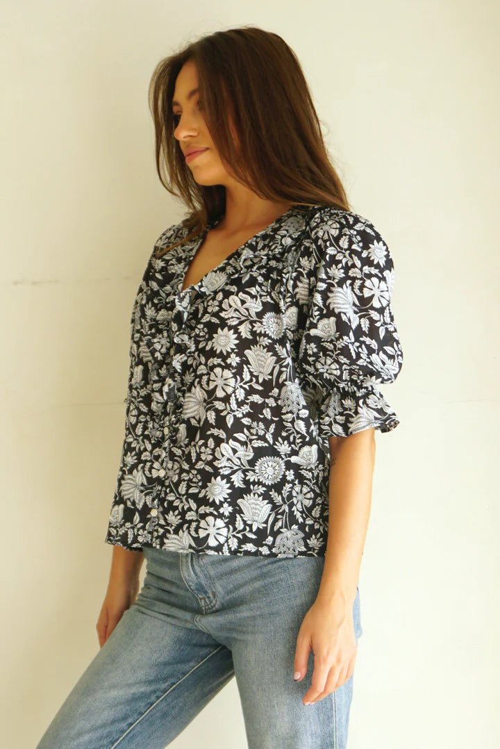 Chloe Blouse - Polkadots & Moonbeams LAPanerosDAISY BLUESXSChloe Blouse