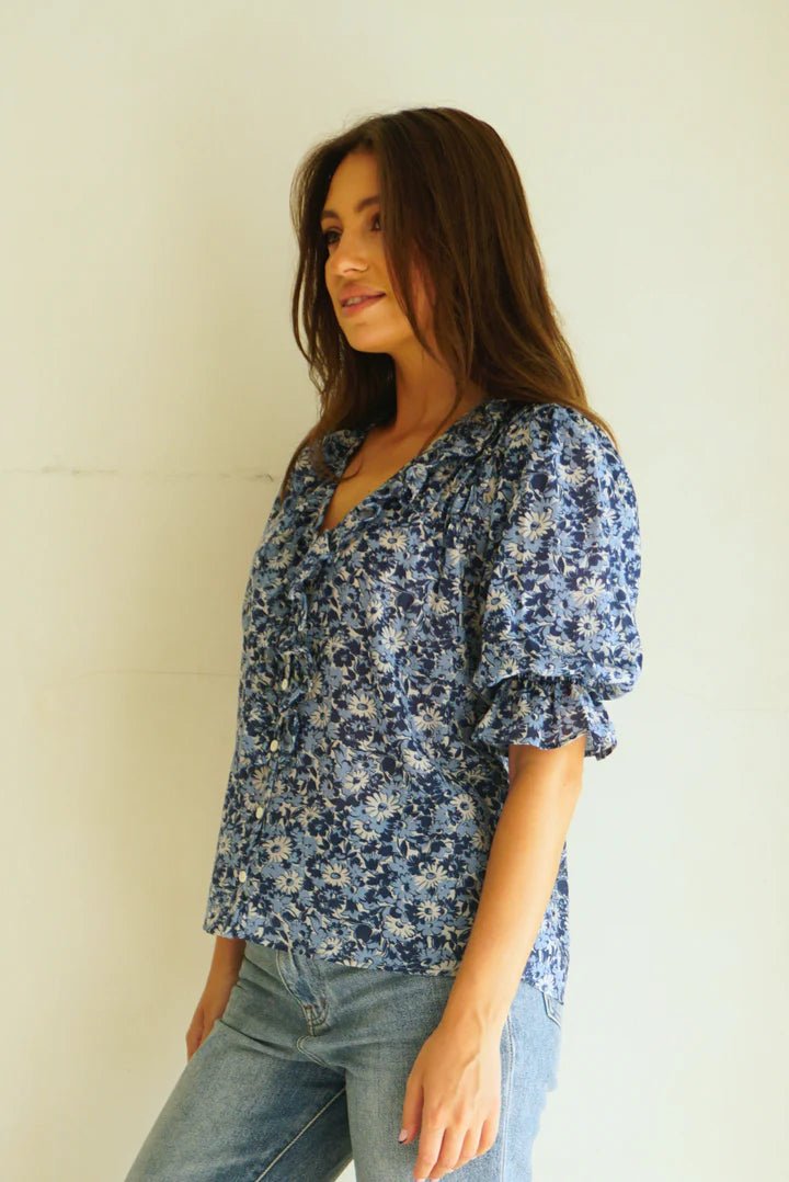 Chloe Blouse - Polkadots & Moonbeams LAPanerosDAISY BLUESXSChloe Blouse