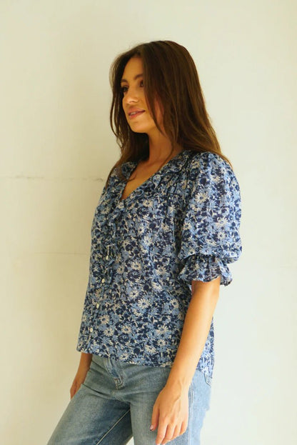 Chloe Blouse - Polkadots & Moonbeams LAPanerosDAISY BLUESXSChloe Blouse