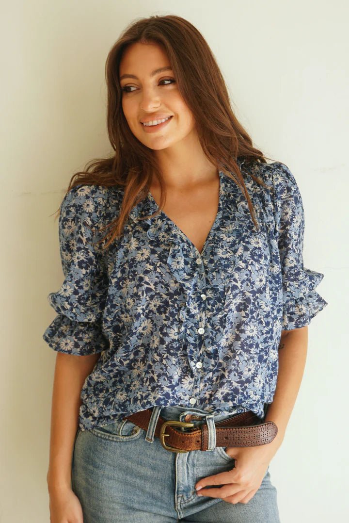 Chloe Blouse - Polkadots & Moonbeams LAPanerosDAISY BLUESXSChloe Blouse
