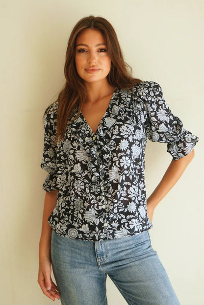 Chloe Blouse - Polkadots & Moonbeams LAPanerosDAISY BLUESXSChloe Blouse