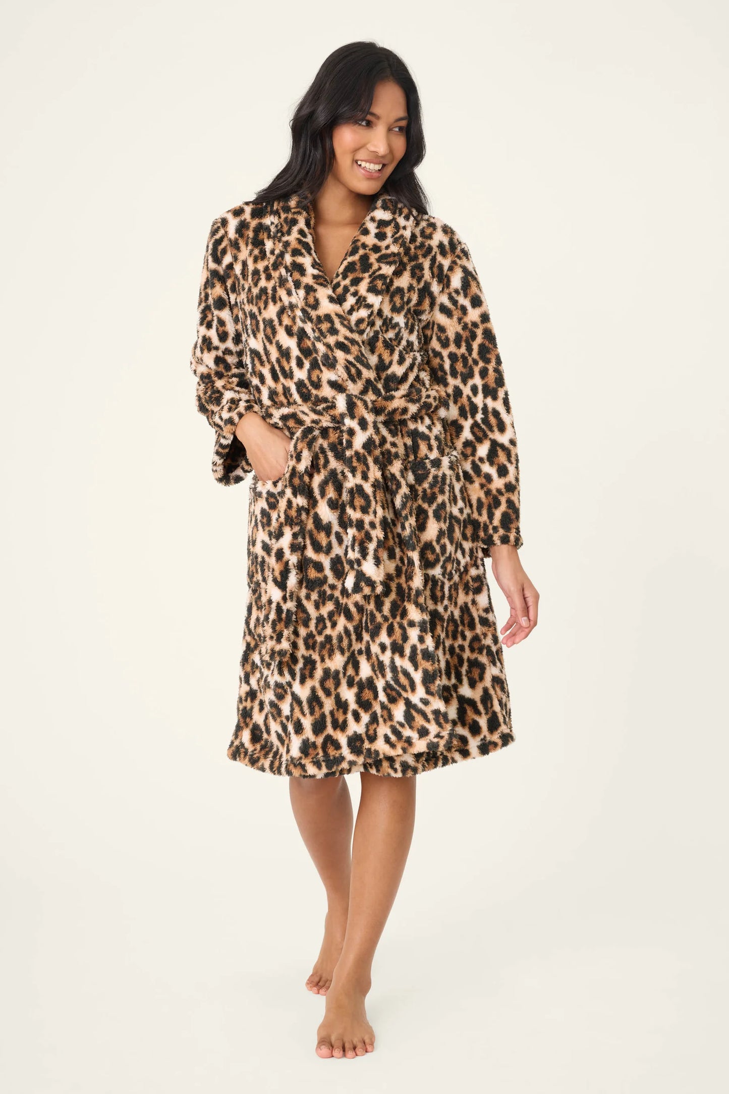 Holiday Dream Leopard Robe