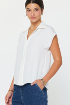 Classic Cap Sleeve Top - Polkadots & Moonbeams LAPolkadots & MoonbeamsBlackXSClassic Cap Sleeve Top