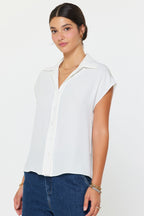 Classic Cap Sleeve Top - Polkadots & Moonbeams LAPolkadots & MoonbeamsBlackXSClassic Cap Sleeve Top