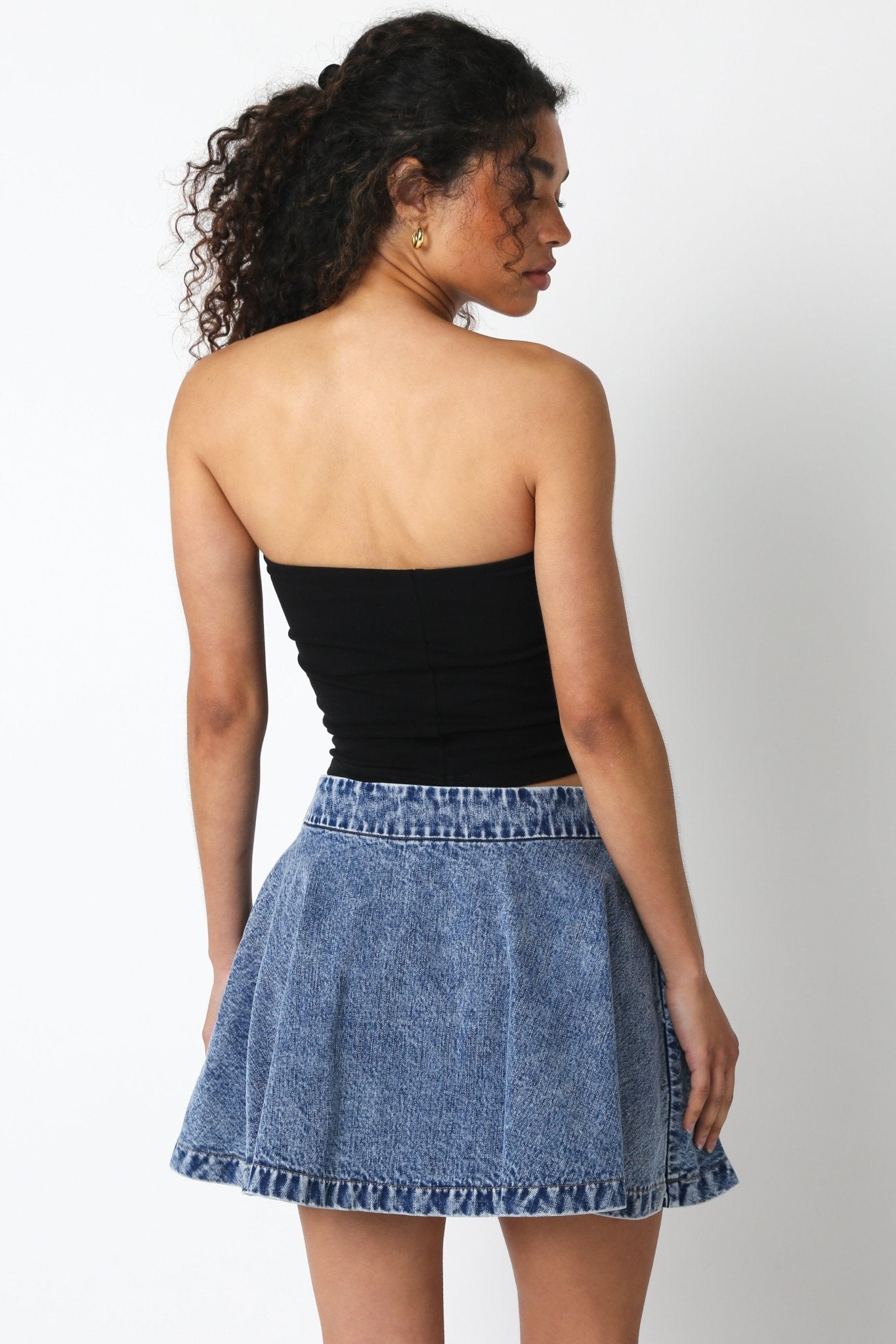 Classic Tube Top - Polkadots & Moonbeams LAPolkadots & MoonbeamsBlackSClassic Tube Top