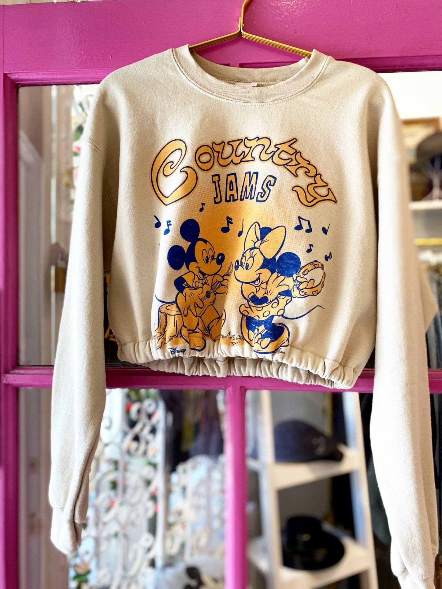 Country Jams Disney Redone Crop - Polkadots & Moonbeams LAJunk FoodCountry Jams Disney Redone Crop