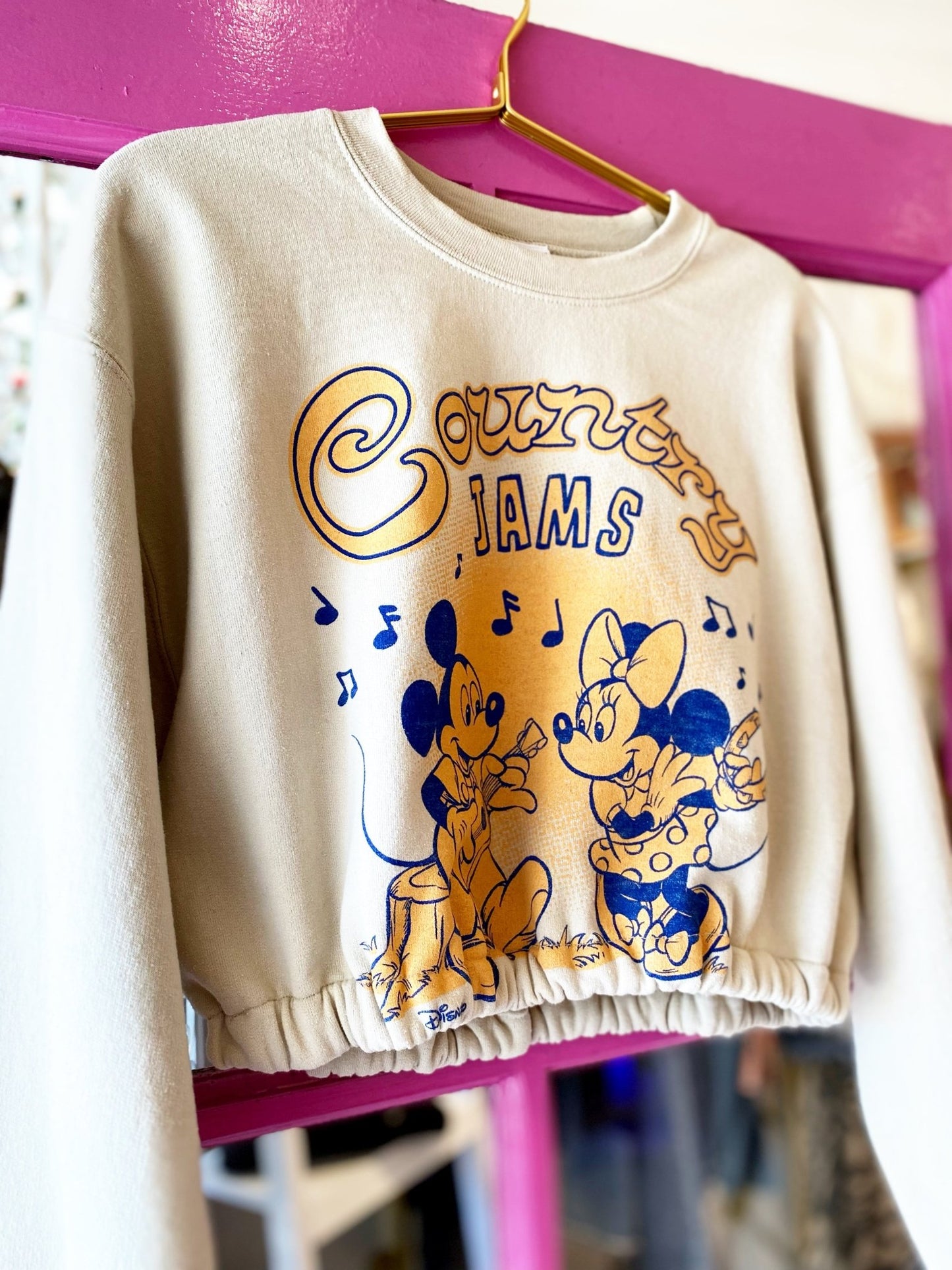 Country Jams Disney Redone Crop - Polkadots & Moonbeams LAJunk FoodCountry Jams Disney Redone Crop