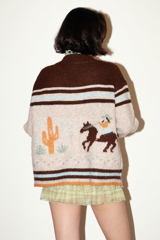 Cowboy Desert Zip Up