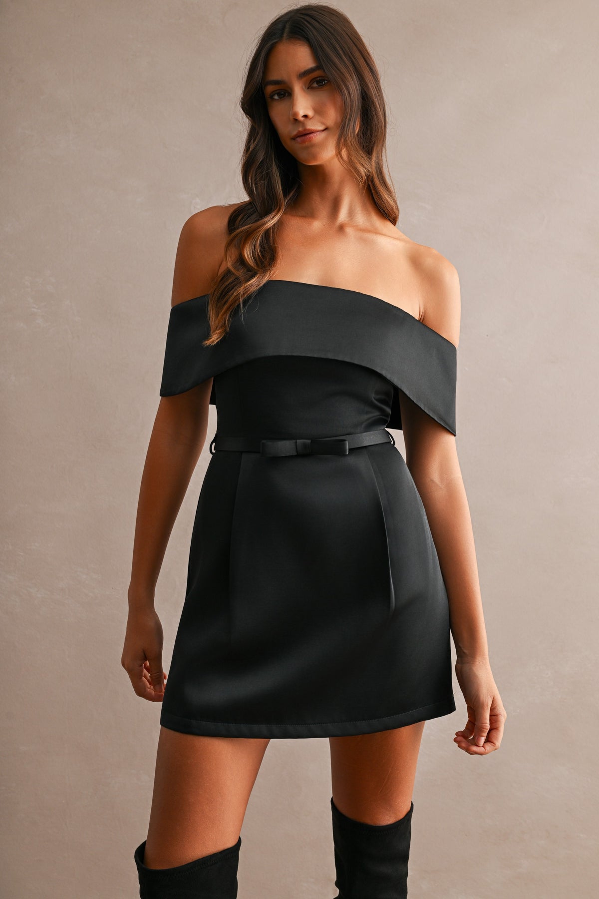 Dana Suited Satin Mini