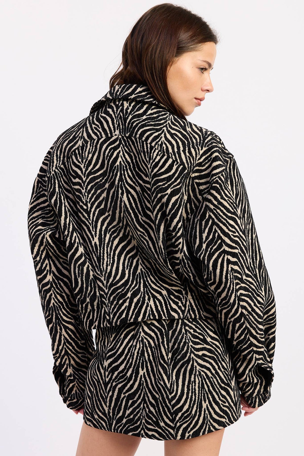 Zebra Zip Jacket