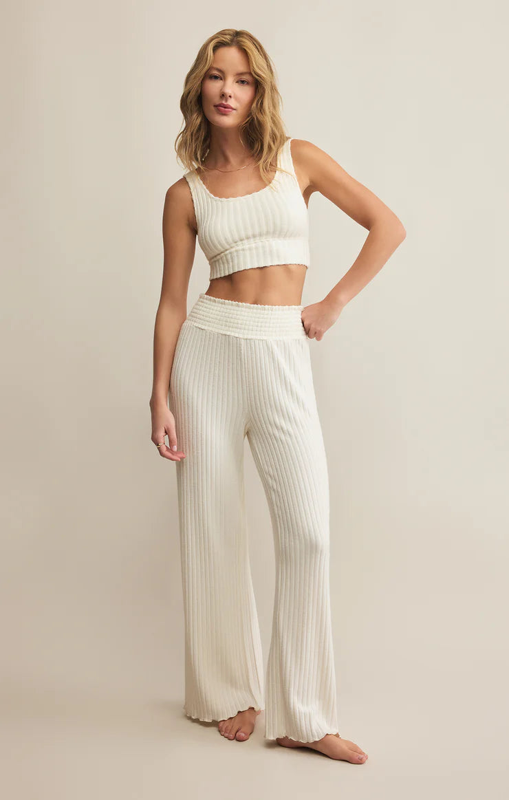 Dawn Smocked Rib Pant