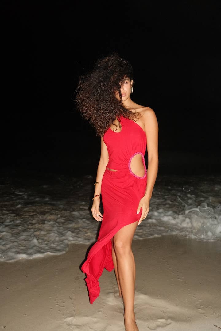 Isla One Shoulder Cutout Dress