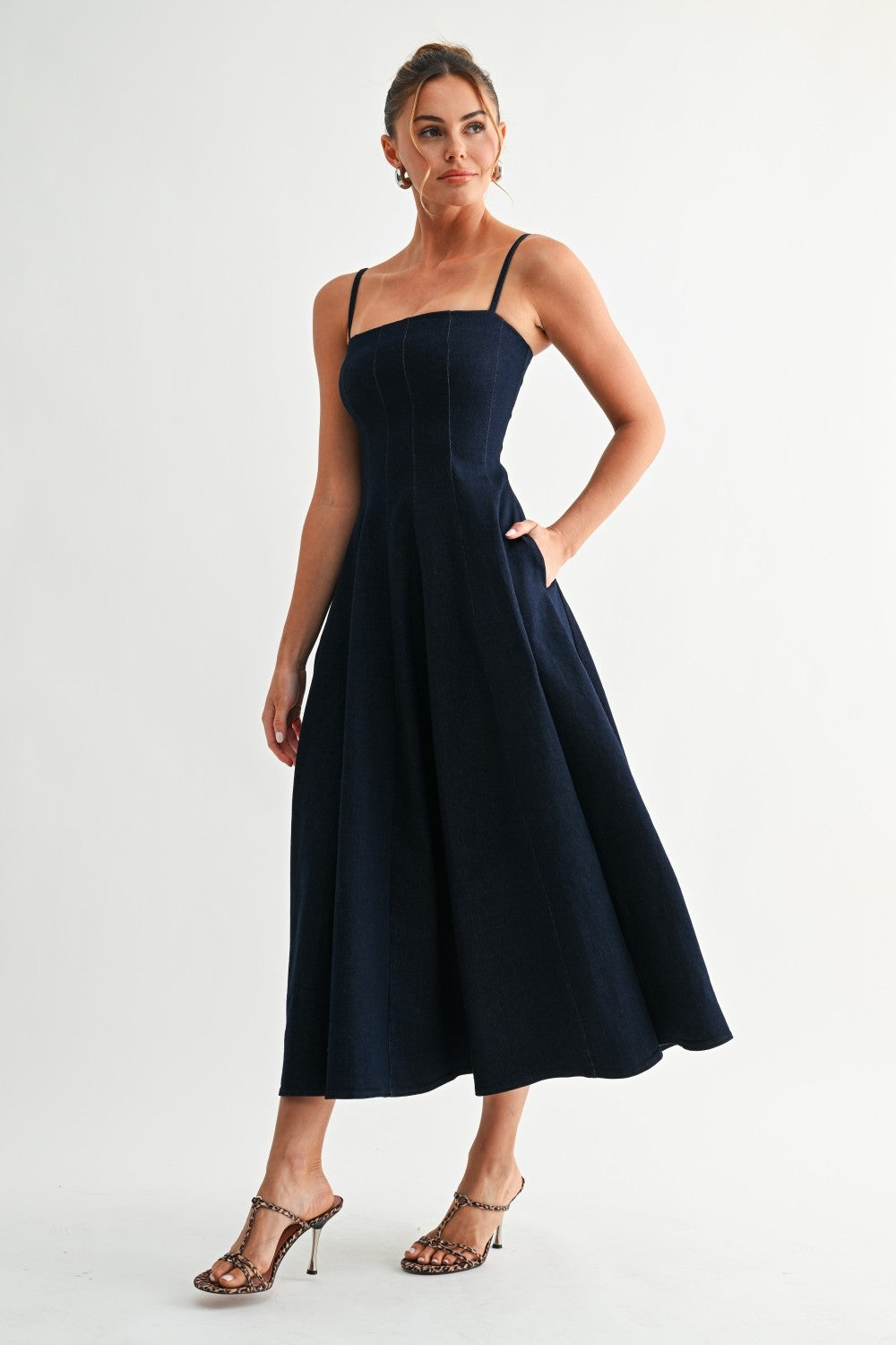 Denim Midi