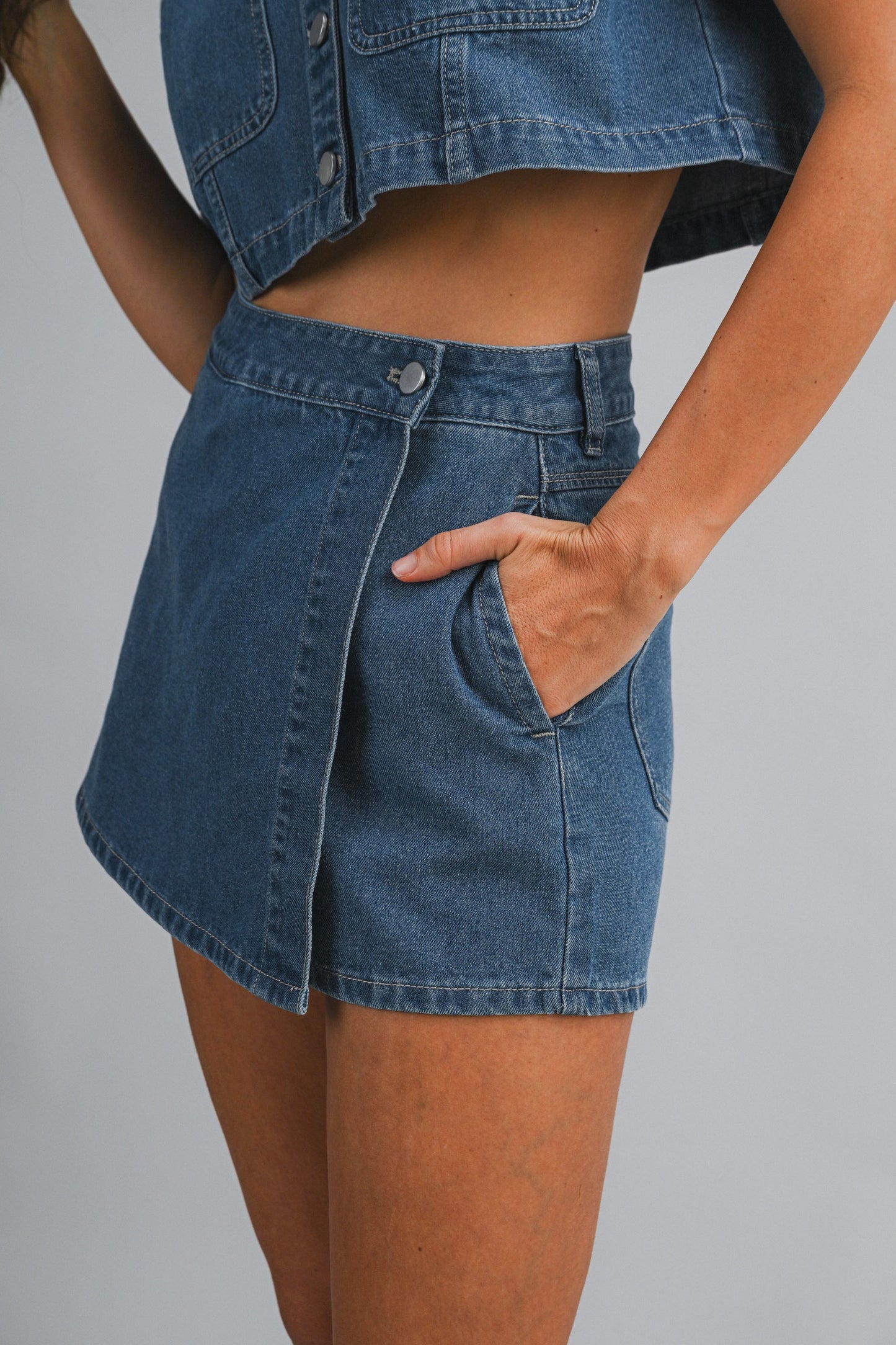 Pilar Crossover Skort