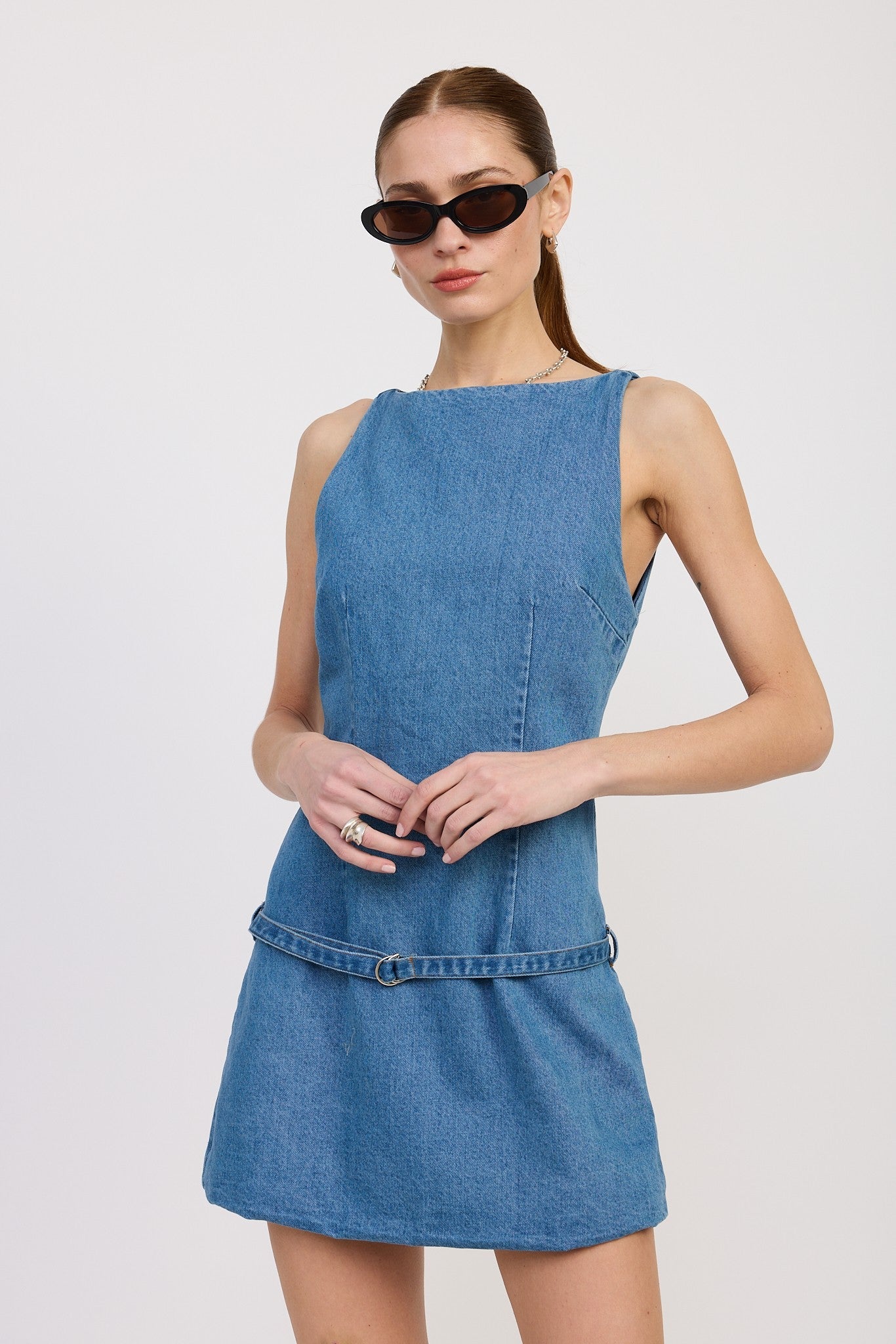 Denim Mod Mini - Polkadots & Moonbeams LAPolkadots & MoonbeamsBlueSDenim Mod Mini