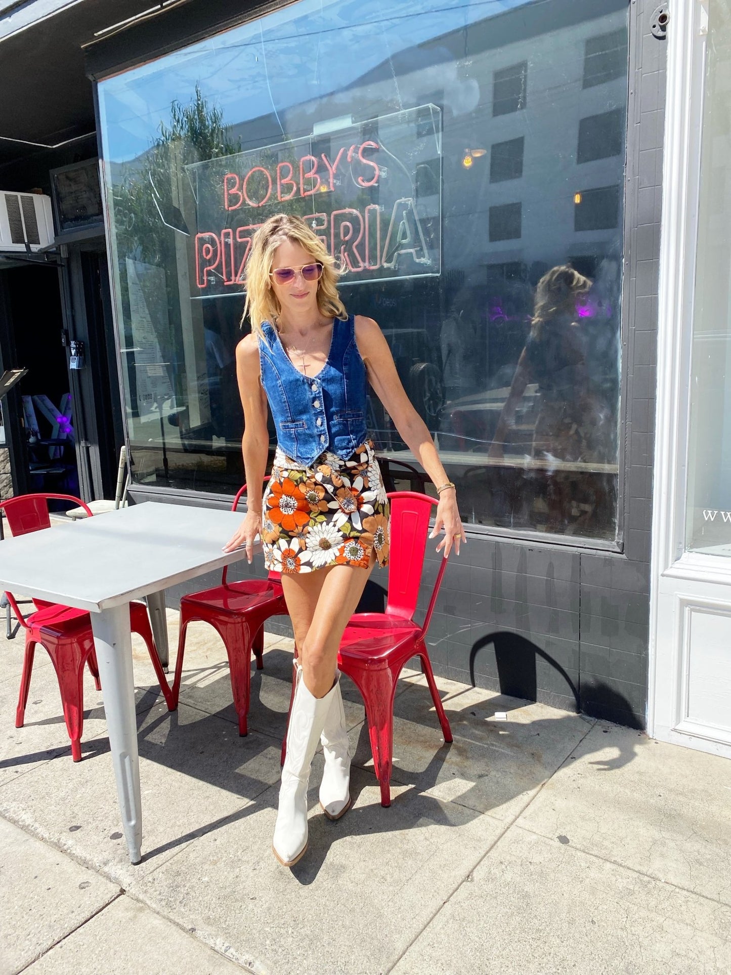 Denim Vest - Polkadots & Moonbeams LAAnother GirlXSDenim Vest