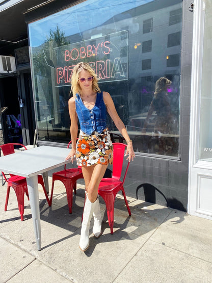 Denim Vest - Polkadots & Moonbeams LAAnother GirlXSDenim Vest
