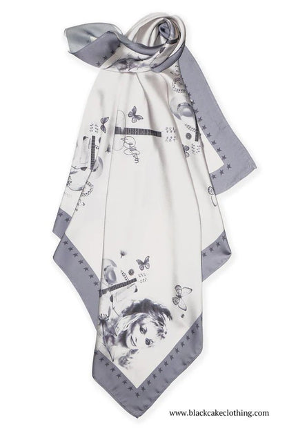 Dolly Butterfly Scarf - Polkadots & Moonbeams LABlack Cake ClothingDolly Butterfly Scarf
