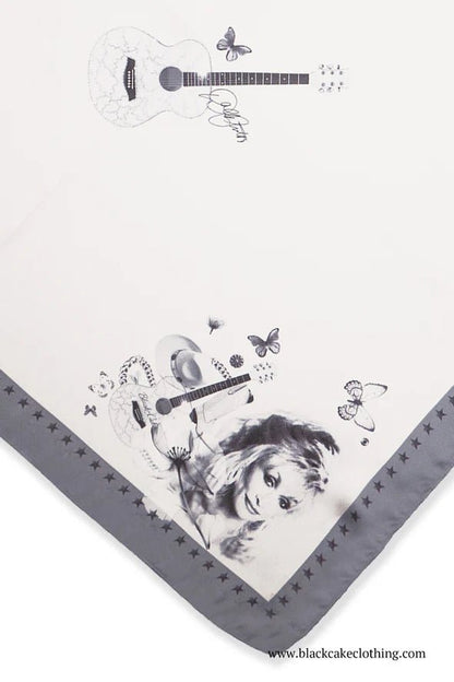 Dolly Butterfly Scarf - Polkadots & Moonbeams LABlack Cake ClothingDolly Butterfly Scarf
