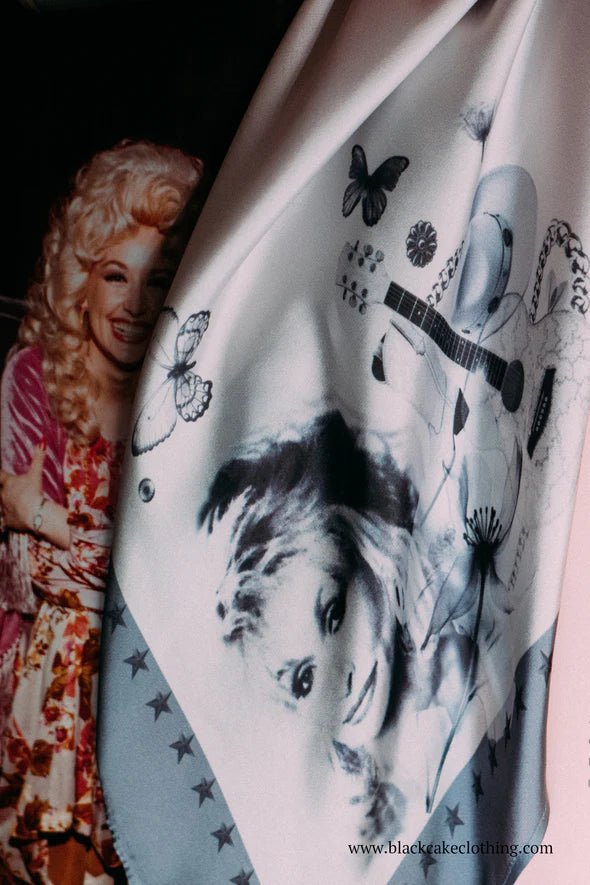Dolly Butterfly Scarf - Polkadots & Moonbeams LABlack Cake ClothingDolly Butterfly Scarf