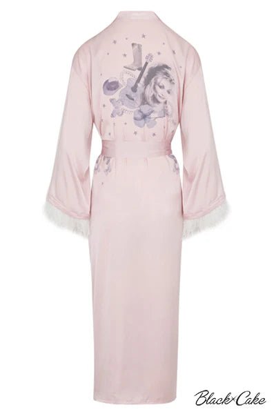Dolly Feather Robe - Polkadots & Moonbeams LABlack Cake ClothingDolly Feather Robe